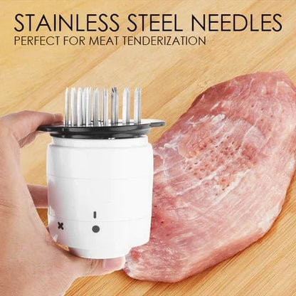 2-In-1 Meat Tenderizer Marinade Injector With Stainless Needle For Bbq Meat Steak Beef