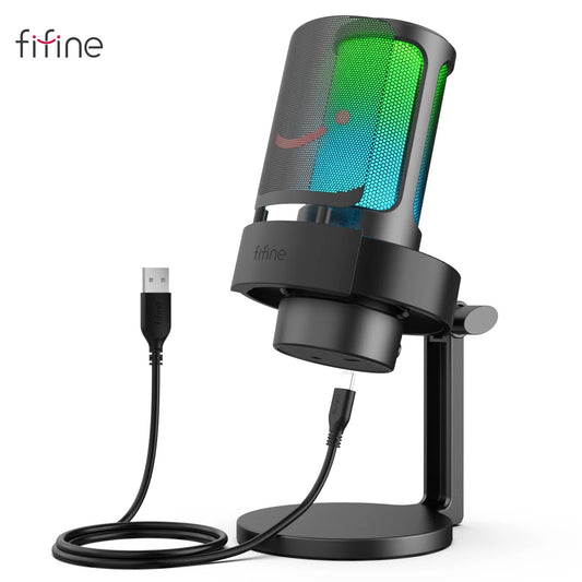 FIFINE USB Microphone A8 for PC and Mac